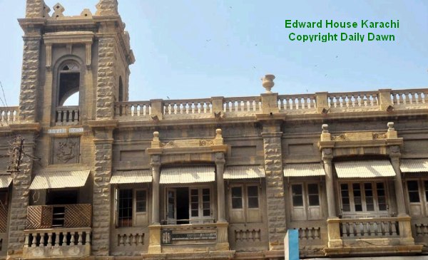 House in Dis (Order) by Dawn about Edward House Building Karachi