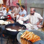 Puri the traditional breakfast of Pakistan