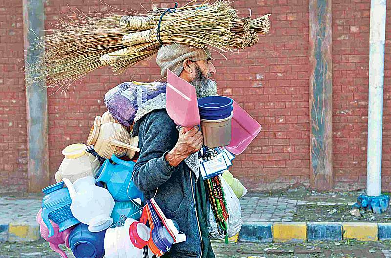Street vendor in Pakistan