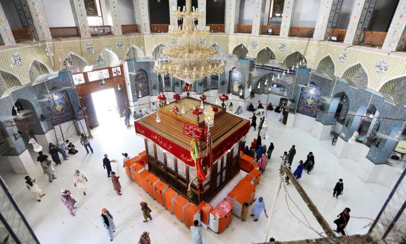 Shrine of Lal Shahbaz Qalandar open for visitors/devotes